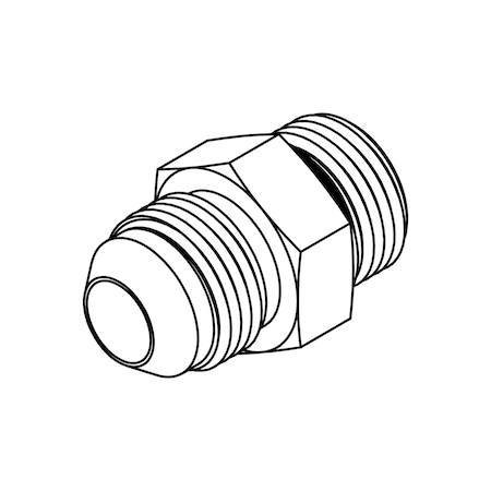 Hydraulic Fitting-Stainless06MJ-04MOR-SS
